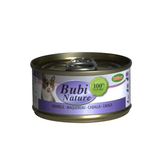 Picture of Bubimex Nature Mackerel – 100% Natural Cat Food, 70g